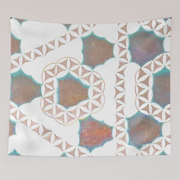Item preview, White Siena Elegant Pattern designed and sold by Dominika Brodowska.
