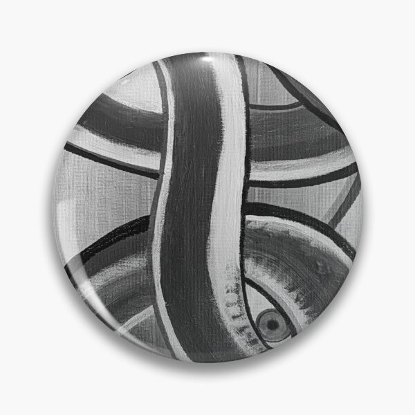 Item preview, Tangled Eyes B&W Black and White designed and sold by Dominika Brodowska.