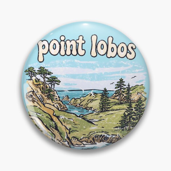 Item preview, Point Lobos Park California Landscape Cute Sea Otter designed and sold by HowToCanadian.