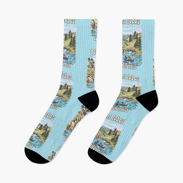 Item preview, Point Lobos Park California Landscape Cute Sea Otter designed and sold by HowToCanadian.