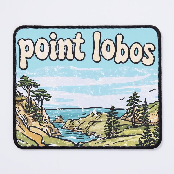 Item preview, Point Lobos Park California Landscape Cute Sea Otter designed and sold by HowToCanadian.