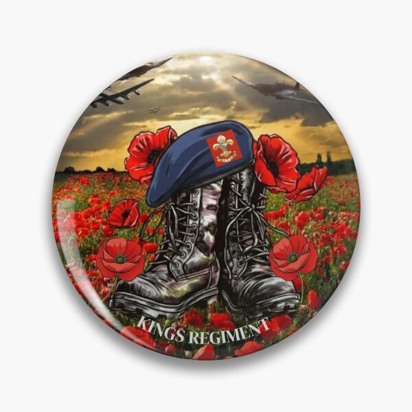 Item preview, Kings Regiment Beret on Boots Remembrance designed and sold by Bootneckstore.