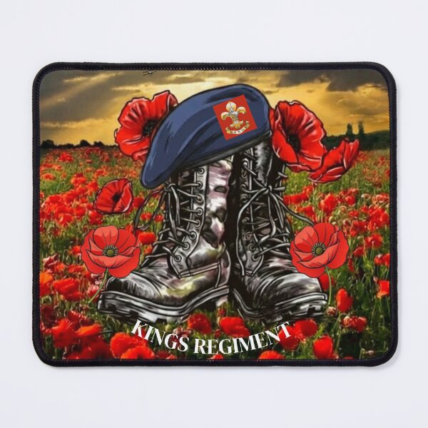 Item preview, Kings Regiment Beret on Boots Remembrance designed and sold by Bootneckstore.