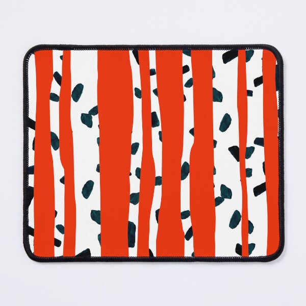 Item preview, Birch on Red designed and sold by ArtyFridgees.