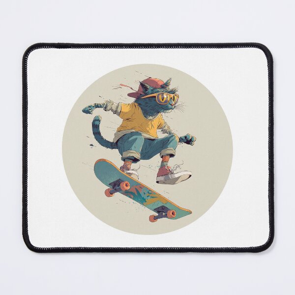 Item preview, Skater Cat designed and sold by Flashboy.
