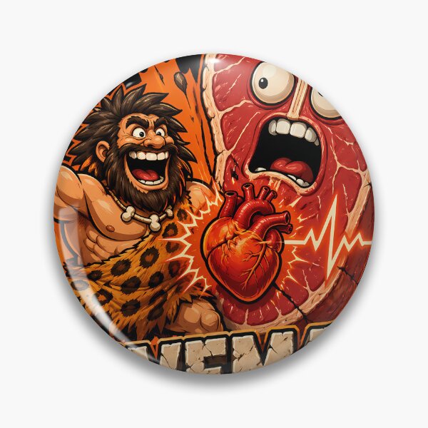 Item preview, Caveman Crunch: Funny Prehistoric Protein Cartoon designed and sold by Highwayman1975.