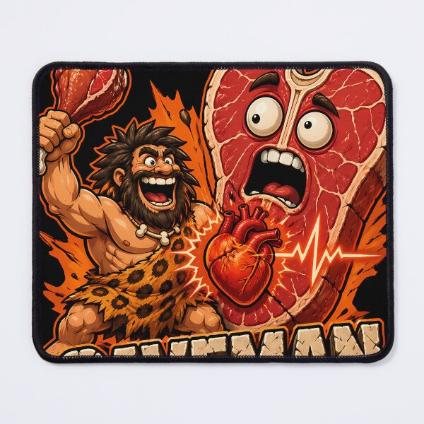 Item preview, Caveman Crunch: Funny Prehistoric Protein Cartoon designed and sold by Highwayman1975.