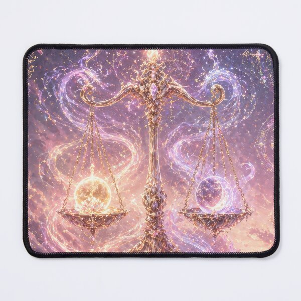 Item preview, Majestic twin Libra art designed and sold by LiuTiuuu.