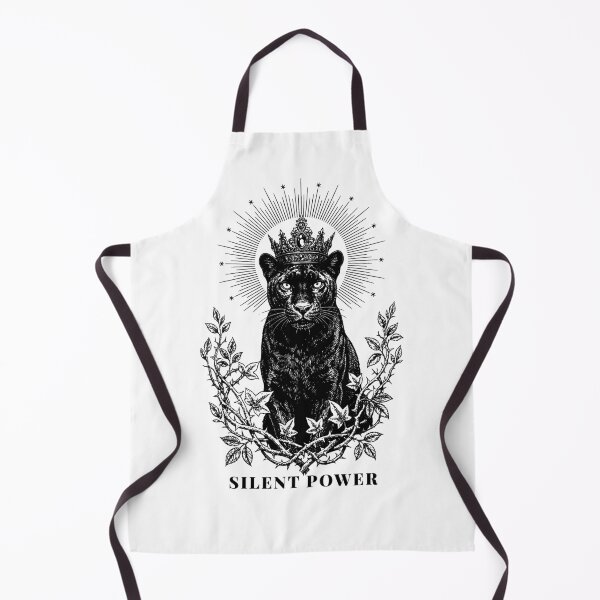 Item preview, Silent Power: Regal Black Panther Tattoo designed and sold by JOCSTOCK.