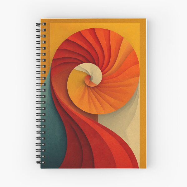 Item preview, Rainbow Fibonacci Waves designed and sold by InnerByJonas.