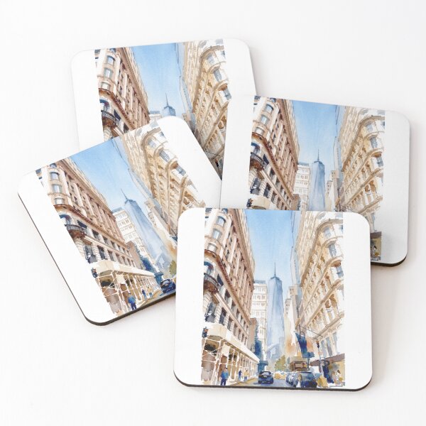 Item preview, Lower Manhattan Street View designed and sold by caracatita75.