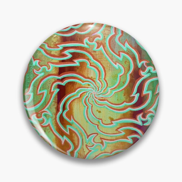 Item preview, Neon Tamagikuya Swirl Yellow: Dopamine Art Print designed and sold by Dominika Brodowska.