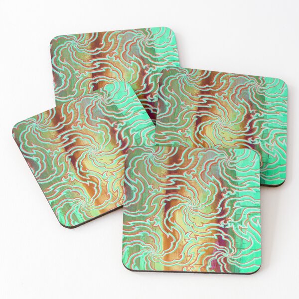 Item preview, Neon Tamagikuya Swirl Yellow: Dopamine Art Print designed and sold by Dominika Brodowska.