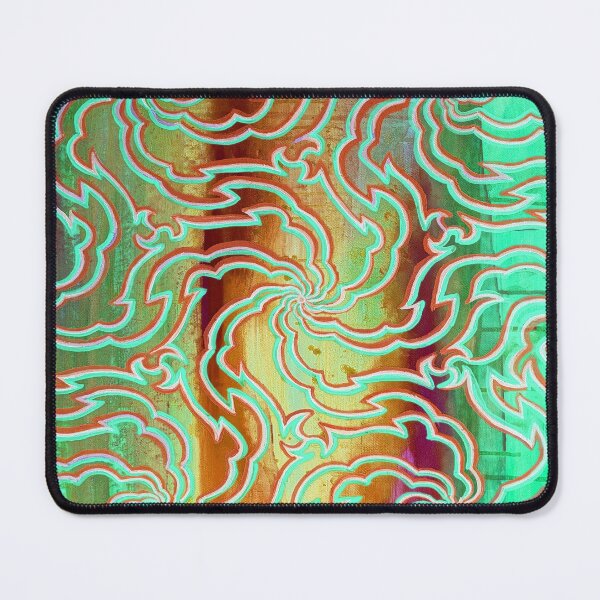 Item preview, Neon Tamagikuya Swirl Yellow: Dopamine Art Print designed and sold by Dominika Brodowska.