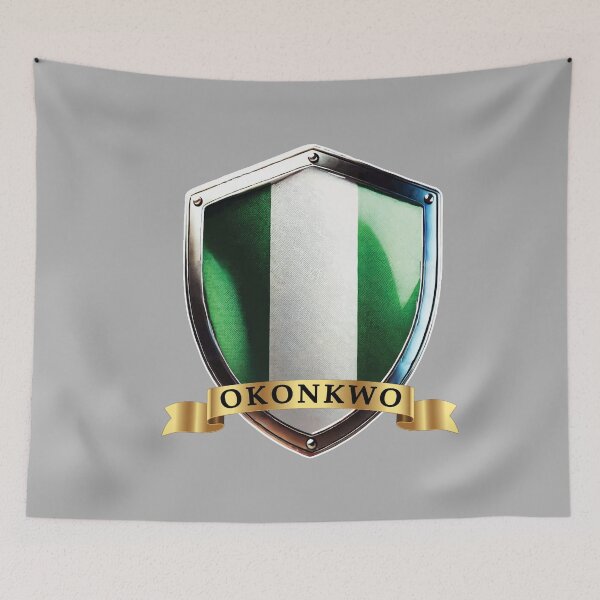 Item preview, Okonkwo Nigeria Pride Shield designed and sold by Highlandkings.