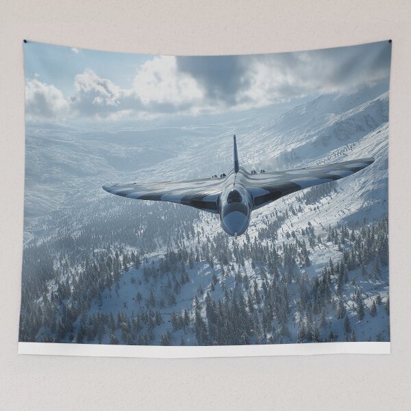 Item preview, Vulcan Over the Arctic Silence designed and sold by Skyframe Aviation.