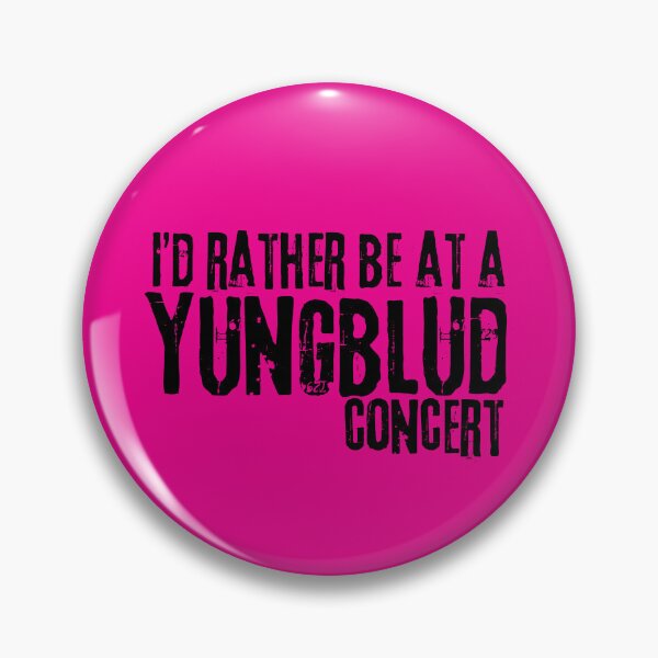 Item preview, I'd rather be at a YUNGBLUD concert (pink) designed and sold by bruise+blush.