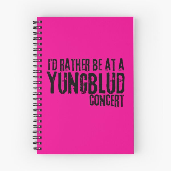 Item preview, I'd rather be at a YUNGBLUD concert (pink) designed and sold by bruise+blush.
