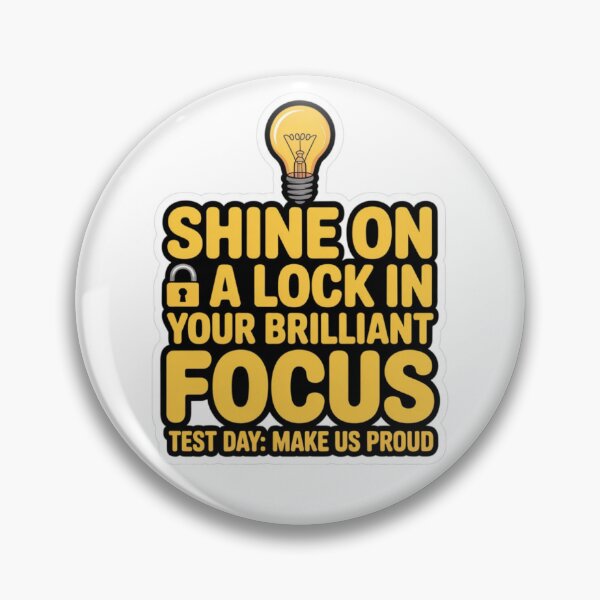 Item preview, Shine On Lock In - Motivational Test Day Student & Teacher T-Shirt designed and sold by MerchlyMike.