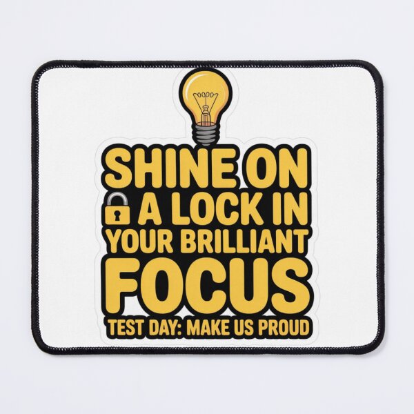 Item preview, Shine On Lock In - Motivational Test Day Student & Teacher T-Shirt designed and sold by MerchlyMike.