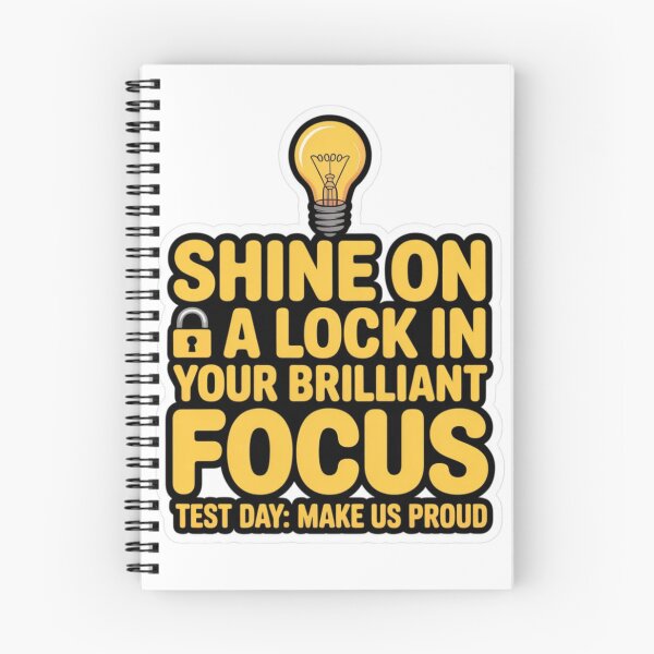 Item preview, Shine On Lock In - Motivational Test Day Student & Teacher T-Shirt designed and sold by MerchlyMike.