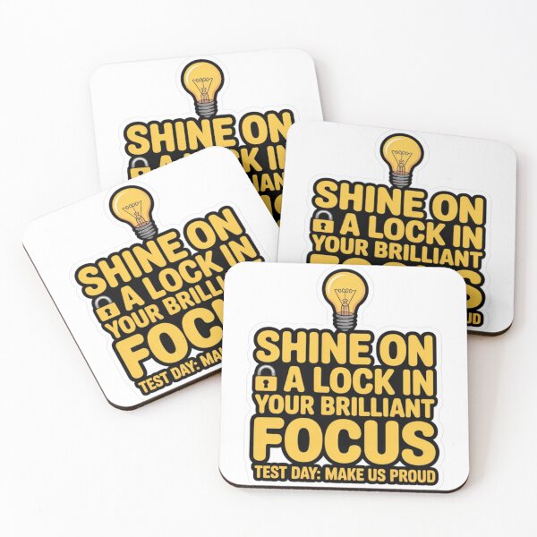 Item preview, Shine On Lock In - Motivational Test Day Student & Teacher T-Shirt designed and sold by MerchlyMike.