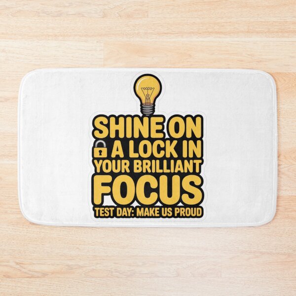 Item preview, Shine On Lock In - Motivational Test Day Student & Teacher T-Shirt designed and sold by MerchlyMike.