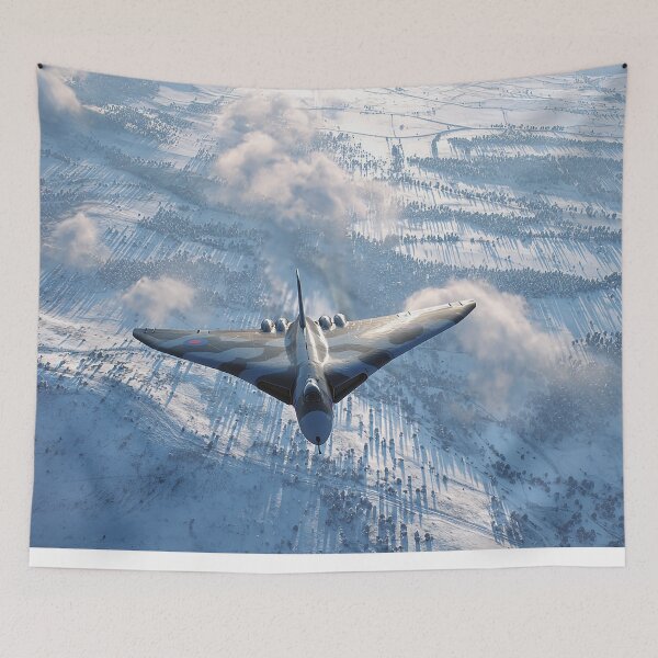 Item preview, Shadowfall Across the Snowbound Valley designed and sold by Skyframe Aviation.