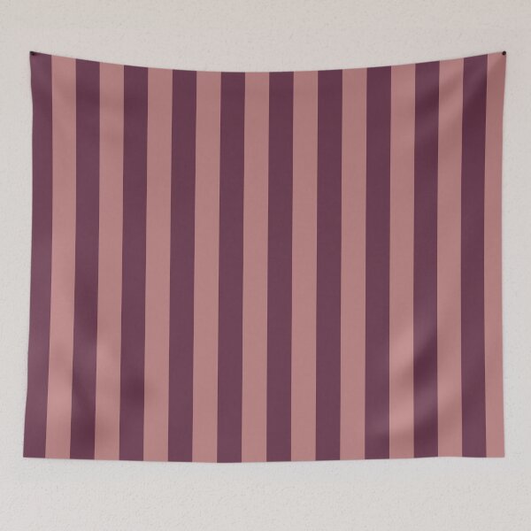 Item preview, Old mauve & old rose vertical lines designed and sold by Mint + Midnight.
