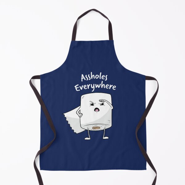 Item preview, Assholes Everywhere Funny Toilet Paper designed and sold by BrownHorse90s.