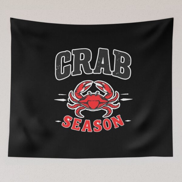 Item preview, Crab Season Crab Sea Food designed and sold by Thread&Fable.