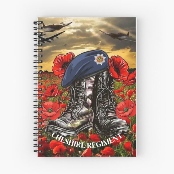 Item preview, The Cheshire Regiment Beret on Boots Remembrance designed and sold by Bootneckstore.