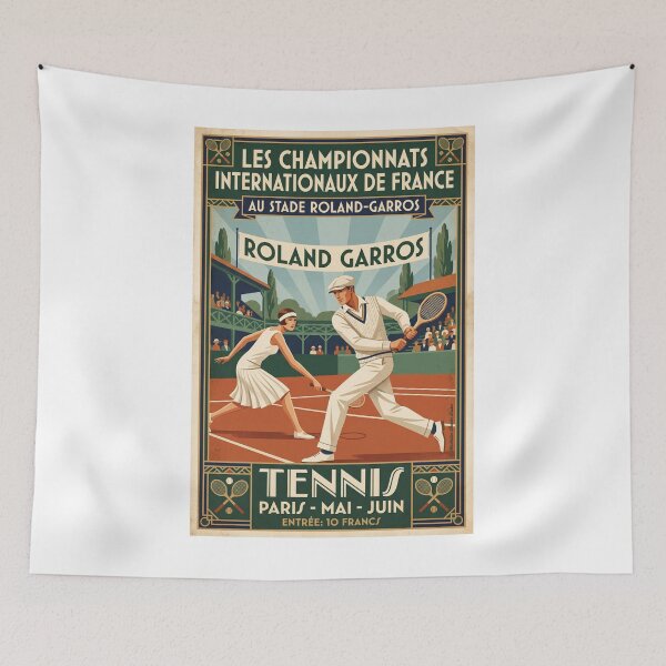 Item preview, Tennis in France Vintage designed and sold by Theodor Decker.