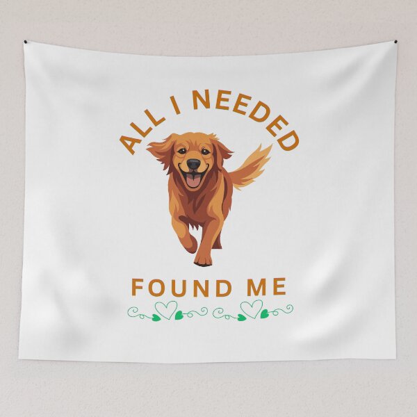 Item preview, All I needed, Found me Unisex T-shirt for Retriever Dog Trainers designed and sold by Retriever Dog Tribe.