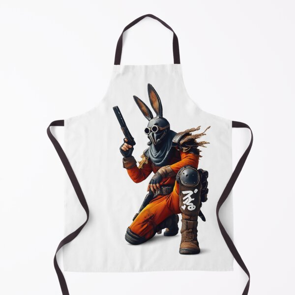Item preview, Post-Apocalyptic Rabbit Warrior designed and sold by FlatlineArtCo.