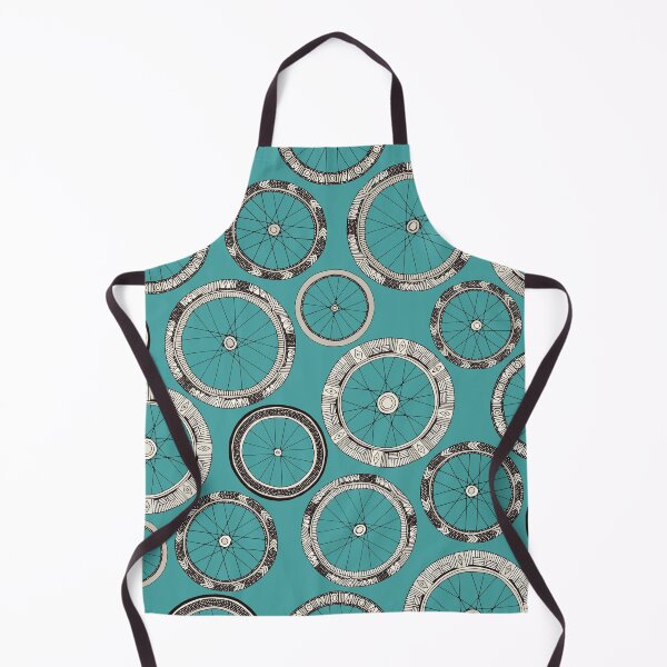 Item preview, bike wheels turquoise designed and sold by scrummy.
