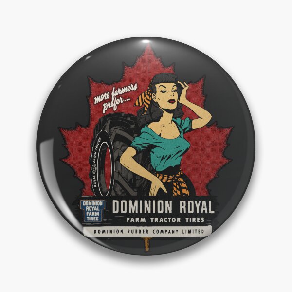 Item preview, Vintage Canadian Farm Tractor Tire Ad designed and sold by Kujo Dangerous Vintage.