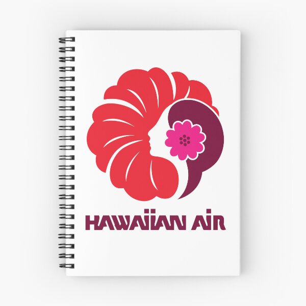 Item preview, Hawaiian Airlines Vintage 1973 Livery Logo designed and sold by RetroAviation.