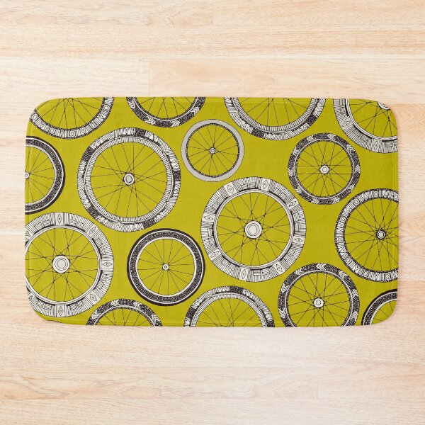Item preview, bike wheels chartreuse designed and sold by scrummy.