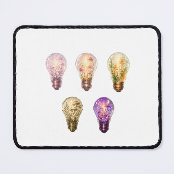 Item preview, Enchanted Mushroom Lightbulb Collection  designed and sold by by-natsu3.