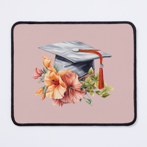 Item preview, Graduation Cap with Floral Arrangement designed and sold by adonis4567.