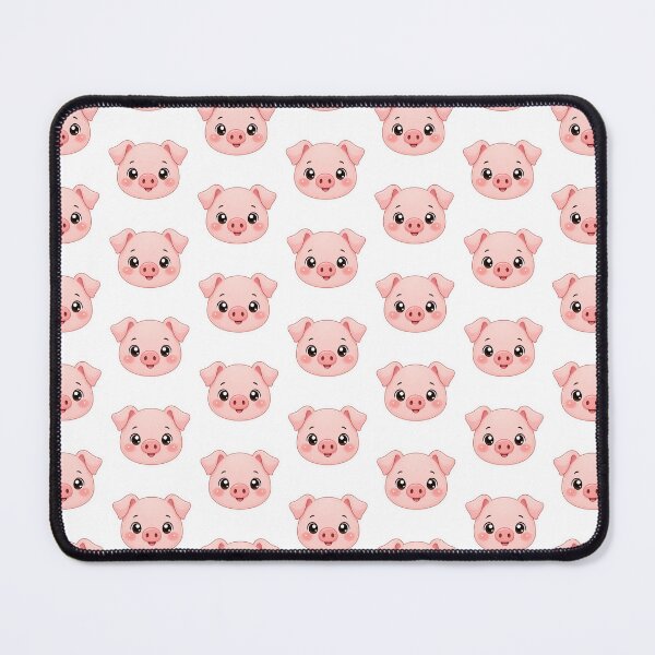 Item preview, Cute Pig Face Kawaii Style Art designed and sold by PriyankaSonara.