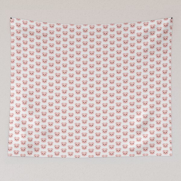 Item preview, Cute Pig Face Kawaii Style Art designed and sold by PriyankaSonara.