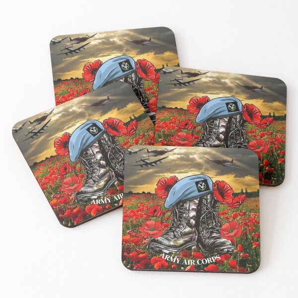 Item preview, Army Air Corps Beret on Boots Remembrance designed and sold by Bootneckstore.