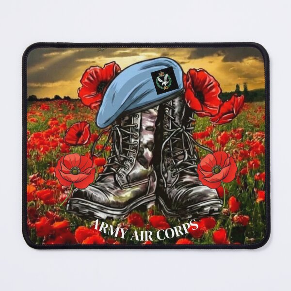 Item preview, Army Air Corps Beret on Boots Remembrance designed and sold by Bootneckstore.