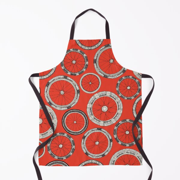 Item preview, bike wheels fire orange designed and sold by scrummy.