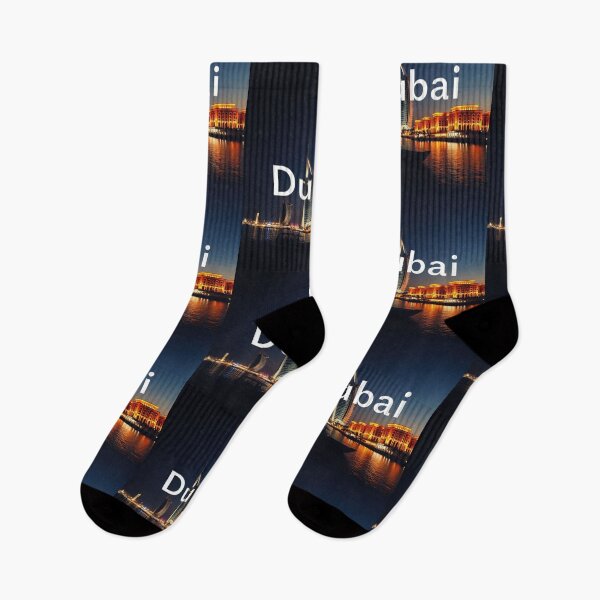 Item preview, Dubai Night Skyline Luxury City Aesthetic Design designed and sold by artlife4.