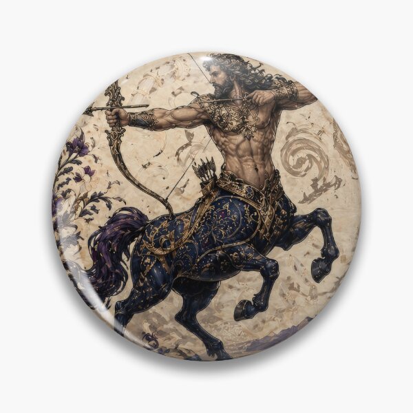 Item preview, Majestic twin Sagittarius art designed and sold by LiuTiuuu.