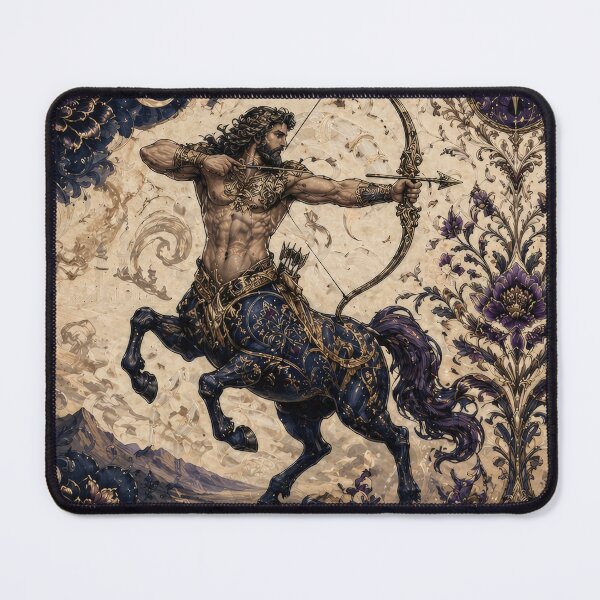 Item preview, Majestic twin Sagittarius art designed and sold by LiuTiuuu.