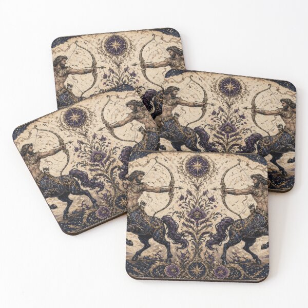 Item preview, Majestic twin Sagittarius art designed and sold by LiuTiuuu.